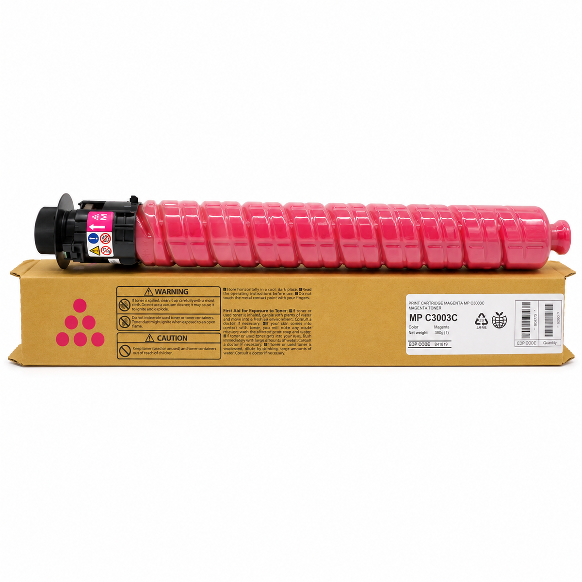 MP C3003 Magenta Compatible Toner Cartridge for Ricoh 841819 MPC3003/3004/3504/3503 - 18,000 Yield